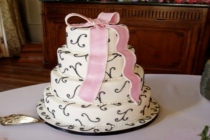 Torta realizzata secondo le tecniche del cake design