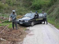 Gdf appongono sigilli ad una discarica